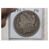 1896-O Morgan Silver Dollar