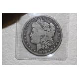 1896-O Morgan Silver Dollar