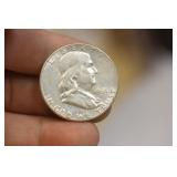 90% Silver Franklin Half Dollar