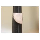 Sterling and Quartz Ring