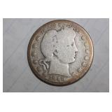 1915 Barber Silver Quarter
