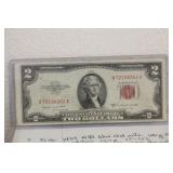 1953 Red Seal $2.00 Note