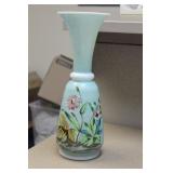 Large Bristol Glass Vase