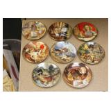 Lot of 8 Fairytails Miniature Collectors Plate