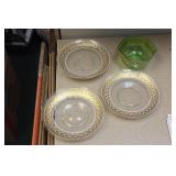 Lot of 4 most likely Moser Glasses Articles