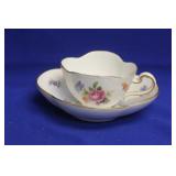 German Meissen Cup and Saucer