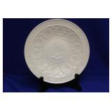 A Belleek 1976 Christmas Plate