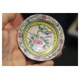 Antique Chinese Enamel Small Plate