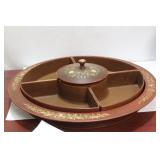 A Ceramic Japanese Sweet Tray