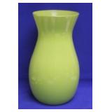 Green Glass Vase