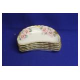 Set of 5 Austrian Nut Dishes