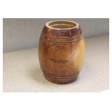 A wooden small barrell