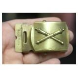 Vintage Military Belt Buckle
