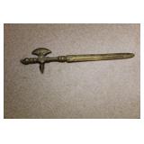 Vintage Brass /Bronze Letter Opener