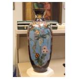 Large Japanese Cloisonne Vase