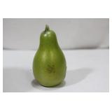 A Signed Gozo Glass Eggplant