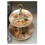 Retro/Art Deco Enamel Tray