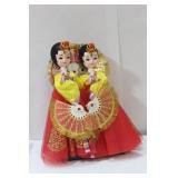A Pair of Oriental Dolls