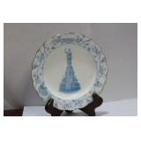 A Statue of Faith Plate