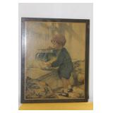 A Print on Wood Panel