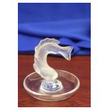 A Lalique Fish on Tray