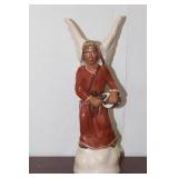 A Peruvian Pottery Angel