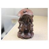 Oriental Carved Wooden Sage