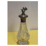 A Sterling Atomizer Glass Bottle