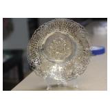 800 silver well carved bowl