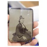 Tin Type of a Victorian Woman