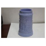 A Blue Glass Stein