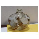 A Signed Artglass Bottle