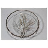 A Footed Silver Overlay Tray