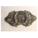 Art Nuveau Ladies Belt Buckle