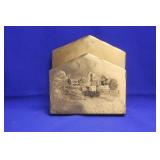 Solid Bronze Napkin Holder