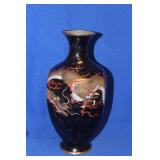 Antique Japanese Cloisonne Dragon Vase