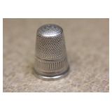 A Sterling Thimble