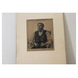 An Etching or Engraving by William E.C. Morgan