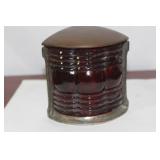 A Vintage Red Emergency Light