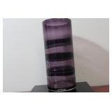 An Art Glass Cylinder Vase