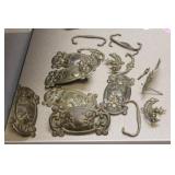 Lot of vintage drawer pulls