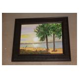 Oil on Board Scenic Motief