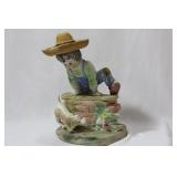 A Ceramic Royal Crown Figure