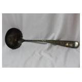 A Silverplated Ladle