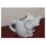 Small Ceramic Elephant Teapot