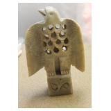 Reticulated Soap Stone Bird