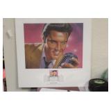 Elvis Print with Stamp