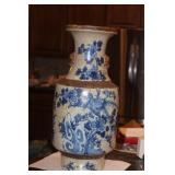 Antique Chinese Blue and White Vase
