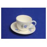 A Miniature Shelley Cup and Saucer