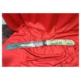 A Very Well Carved Chinese Bone Page Turner